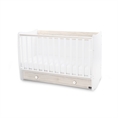 Bed DREAM NEW 60x120 white+light oak Bed DREAM NEW 60x120 white /swinging function/